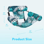 Inflatable Pool Floats Adult, 2 Packs Floating Lounge Chairs , Blow up Pool Noodles for Adult Heavy Duty, Floating Chair for Party Summer Water Beach Lake Fun Father's Day Gifts TikTokShopSummerTurnup