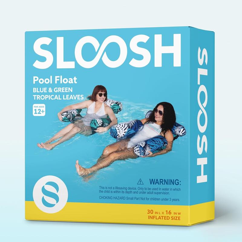 Inflatable Pool Floats Adult, 2 Packs Floating Lounge Chairs , Blow up Pool Noodles for Adult Heavy Duty, Floating Chair for Party Summer Water Beach Lake Fun Father's Day Gifts TikTokShopSummerTurnup